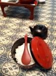 A traditional Buddhist breakfast in a 1000 year-old Buddhist temple, Shukubo Koya-san Eko-in monastery. A traditional Buddhist breakfast in a 1000 year-old Buddhist temple, Shukubo Koya-san Eko-in monastery.