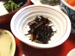 A traditional Buddhist breakfast in a 1000 year-old Buddhist temple, Shukubo Koya-san Eko-in monastery. A traditional Buddhist breakfast in a 1000 year-old Buddhist temple, Shukubo Koya-san Eko-in monastery.