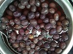 Kalamata black olives. Kalamata black olives.