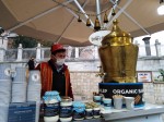 Traditional Turkish Salep street seller, Istanbul Traditional Turkish Salep street seller, Istanbul