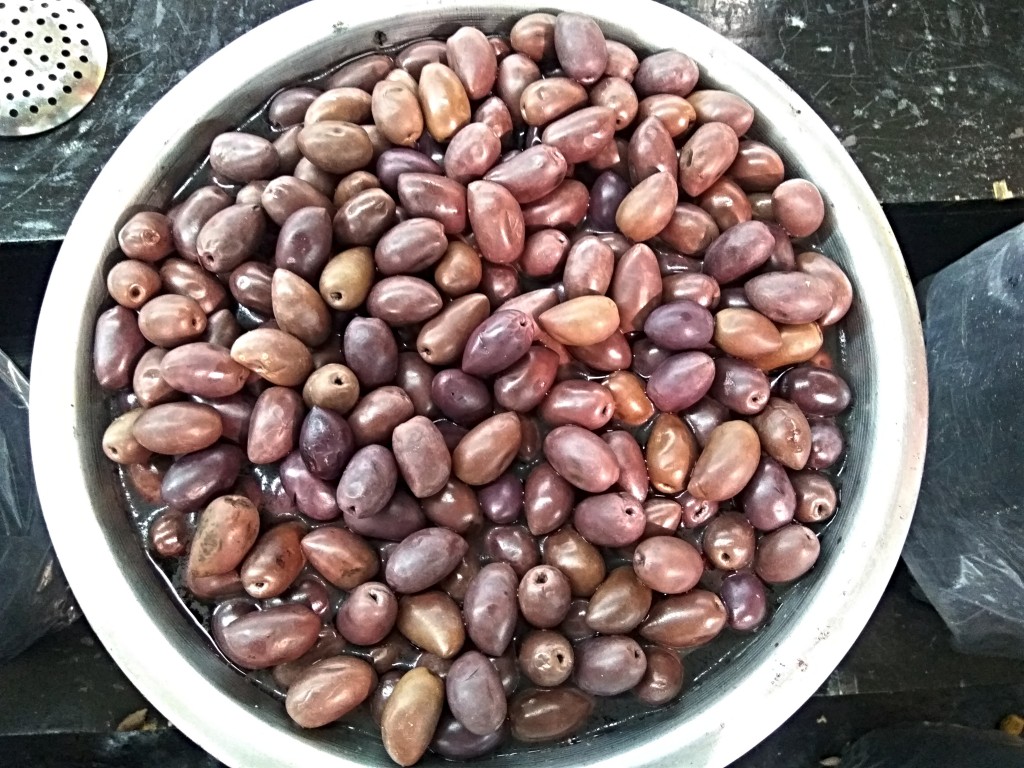 Olives in a brine. Olives in a brine.