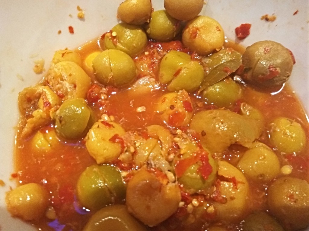 Preserved spicy lemons. Preserved spicy lemons.