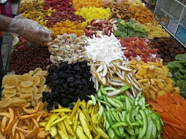 Freshly picked and dried on the sun, stuffed dates, apricots and figs... Freshly picked and dried on the sun, stuffed dates, apricots and figs...