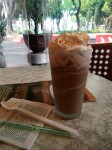 White chocolate frappuccino.
