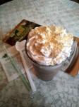 White chocolate frappuccino.