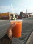 Carrot juice - Jugo de zanahoria. Carrot juice - Jugo de zanahoria.