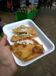 Mexican empanadas con queso - Mexican fried dumplings with fresh cheese. Mexican empanadas con queso - Mexican fried dumplings with fresh cheese.