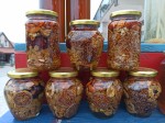 Honey with nuts, dried fruits and seeds Honey with nuts, dried fruits and seeds
