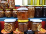 Honey with nuts, dried fruits and seeds Honey with nuts, dried fruits and seeds