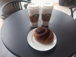 Starbucks in the heart of the historic center of Manila, Intramuros in the Philippines - two venti coffees and a warm Dannish roll Starbucks in the heart of the historic center of Manila, Intramuros in the Philippines - two venti coffees and a warm Dannish roll