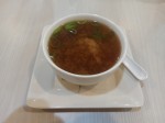 Taste of Japan in Sushi Yum, Manila - a bowl of a seaweed miso soup Taste of Japan in Sushi Yum, Manila - a bowl of a seaweed miso soup