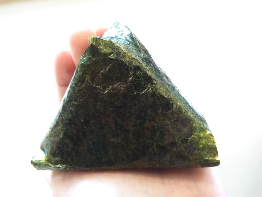 An onigiri, that we were proud of :) An onigiri, that we were proud of :)