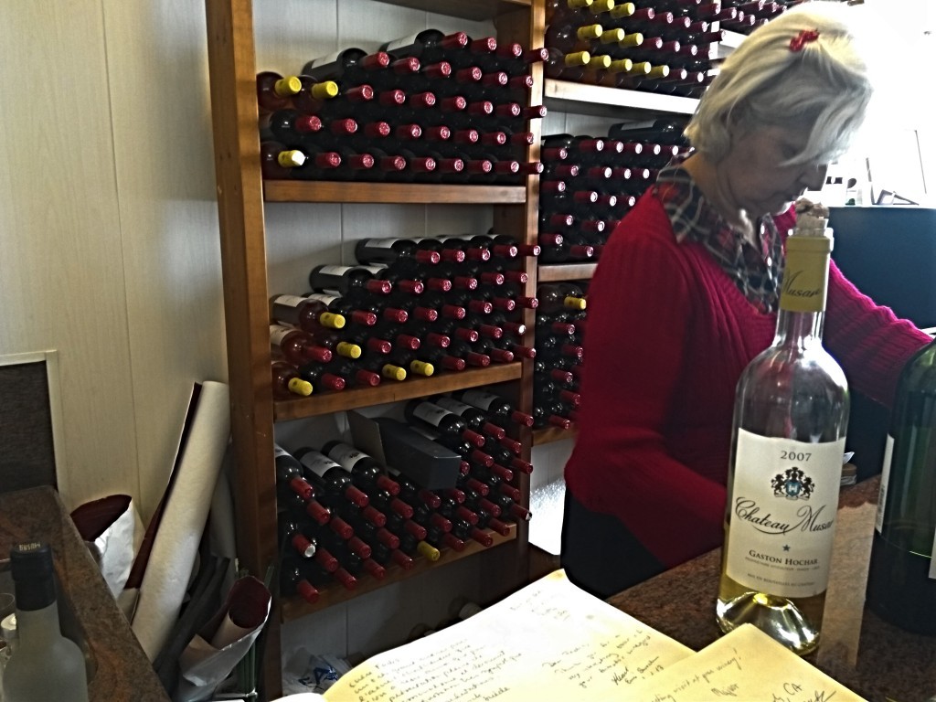 Château Musar - wine tasting. Château Musar - wine tasting.