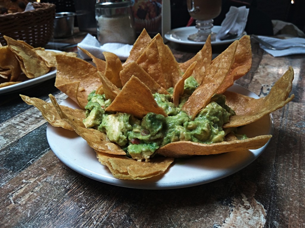 Cuernavaca - original Mexican guacamole with nachos. Cuernavaca - original Mexican guacamole with nachos.