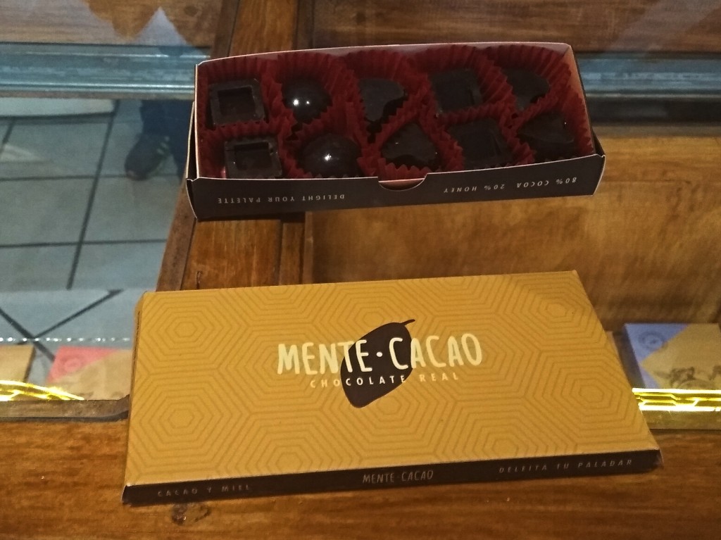 A real Mexican chocolate with honey. A real Mexican chocolate with honey.