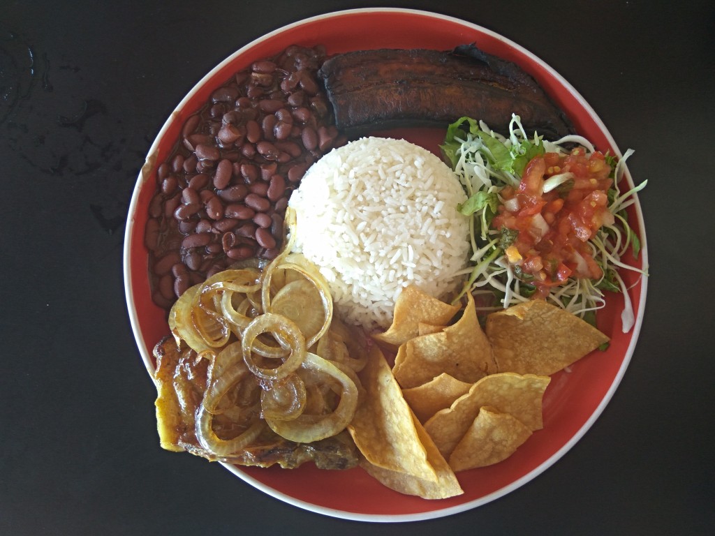 Casado con cerdo - casado with pork - Costa Rica Casado con cerdo - casado with pork - Costa Rica