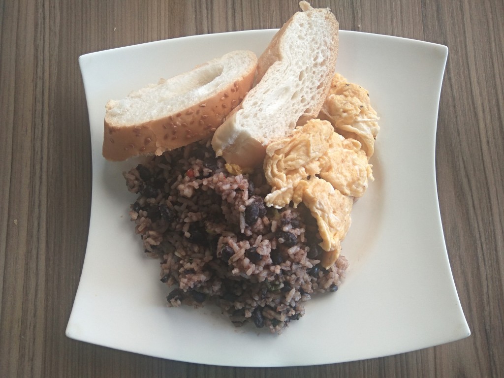 Gallo pinto with beans - Costa Rica Gallo pinto with beans - Costa Rica