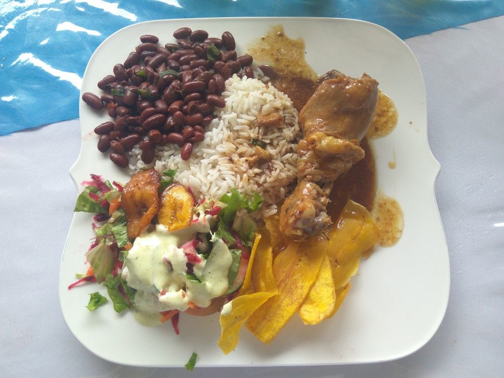 Casado with red beans - Costa Rica Casado with red beans - Costa Rica