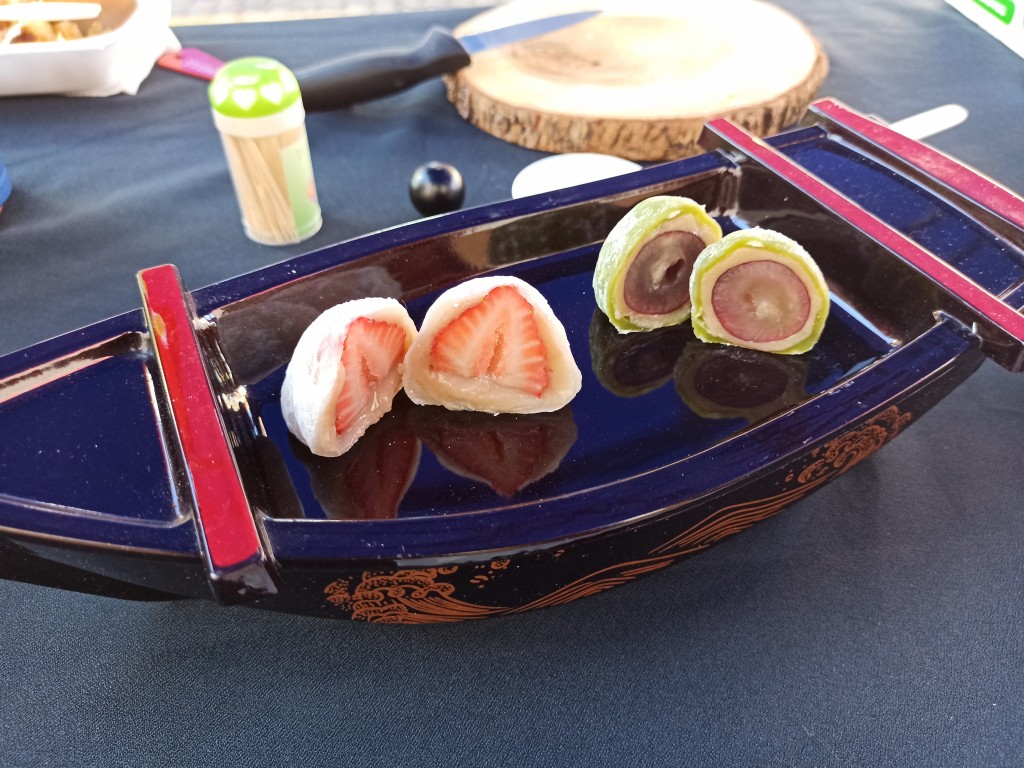 Asian food - Sunday morning Asian market in Santo Domingo Asian food - Sunday morning Asian market in Santo Domingo