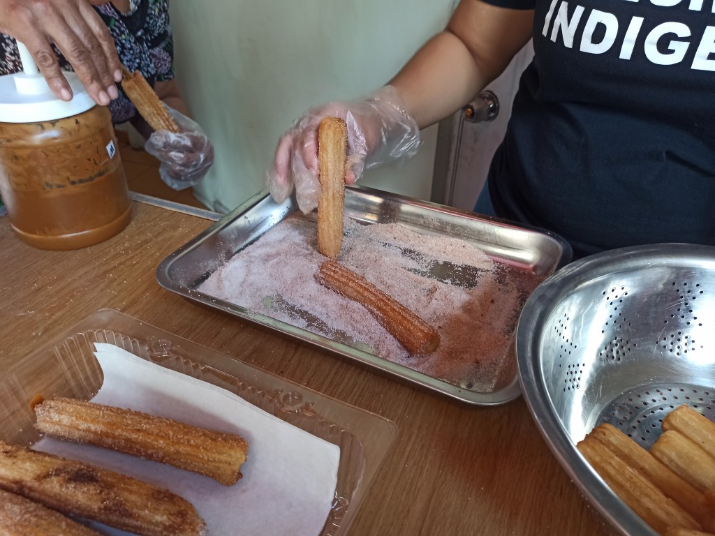 Churros garnishing ideas Churros garnishing ideas