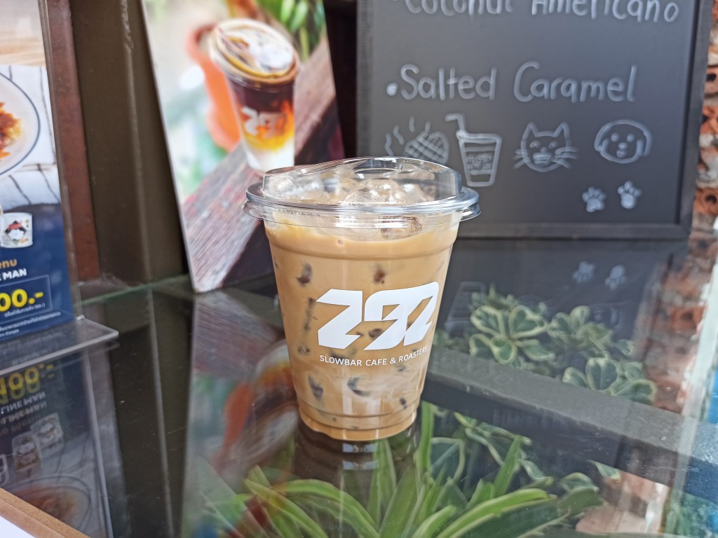 Thai iced coffee brewed in an alternative method, in a Slow bar in Bangkok, Thailand Thai iced coffee brewed in an alternative method, in a Slow bar in Bangkok, Thailand