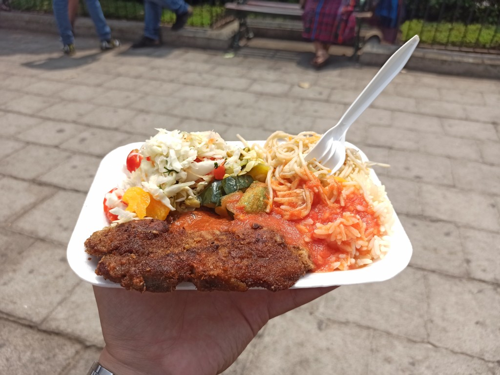 Chuleta frita – deep fried pork chop Chuleta frita – deep fried pork chop