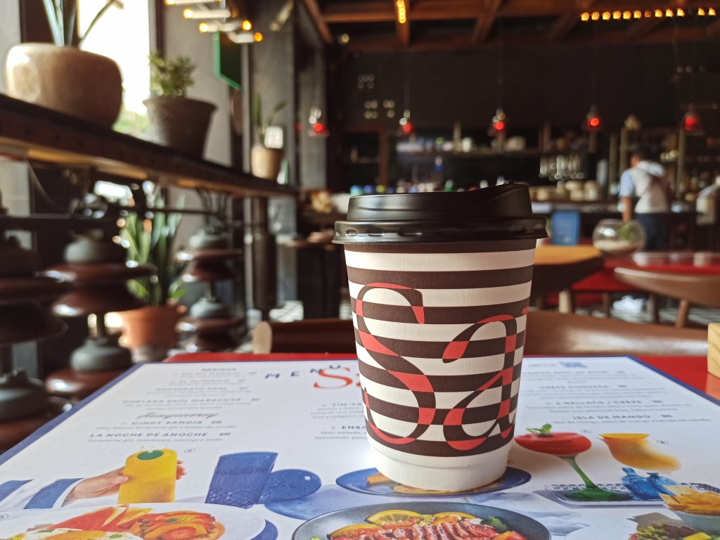 Black coffee, Saúl Bistro, Guatemala Black coffee, Saúl Bistro, Guatemala