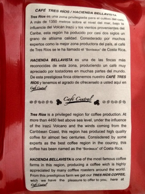 Coffee regions in Costa Rica - Tres Rios Coffee regions in Costa Rica - Tres Rios